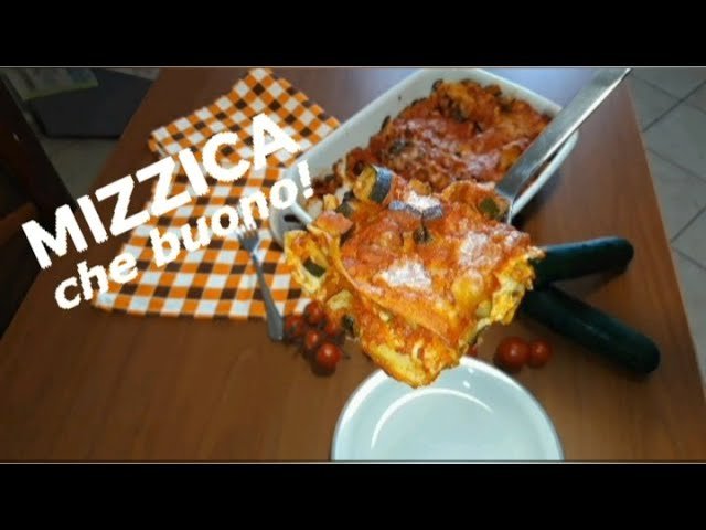 LASAGNE CON RAGÙ DI ZUCCHINE SI SCIOLGONO IN BOCCA Senza Glutine